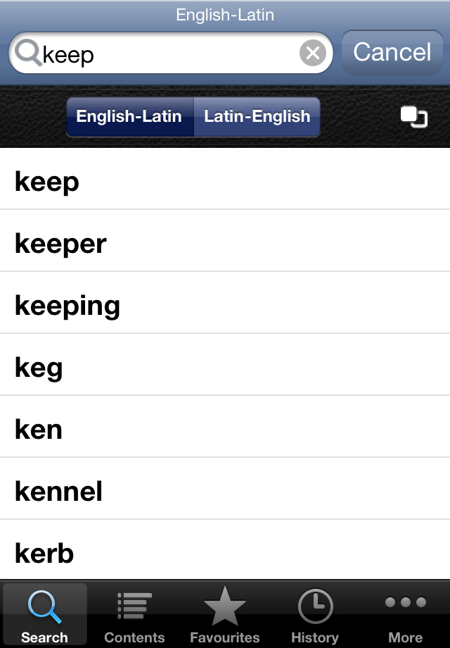 iPhone Screenshot 1